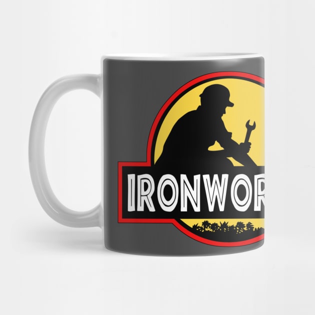 Ironworker Jurassic Park Parody Logo by Creative Designs Canada